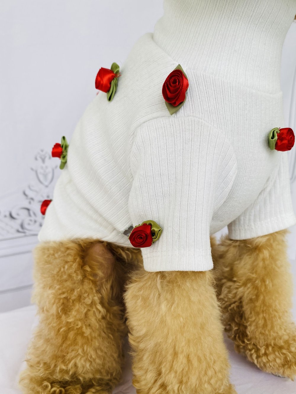 Rosebud Pet Sweater